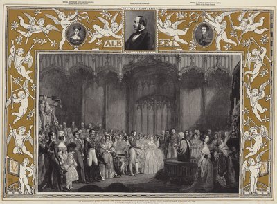 The Marriage of Queen Victoria and Prince Albert of Saxe-Coburg and Gotha at St James