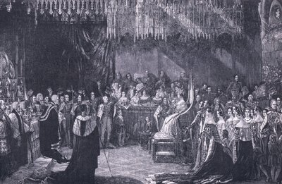 The Coronation of Queen Victoria AD 1838 by George Hayter