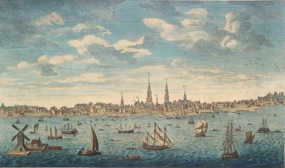 An East Prospective View of the City of Philadelphia, in the Province of Pennsylvania, in North America: Taken from the Jersey Shore by George Heap