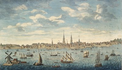 An East Prospective View of the City of Philadelphia, 1774 by George Heap