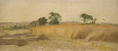 Study of a Cornfield by George Hemming Mason