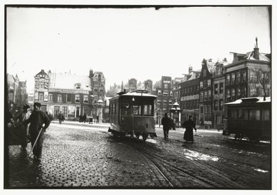 View of Leidseplein in Amsterdam by George Hendrik Breitner
