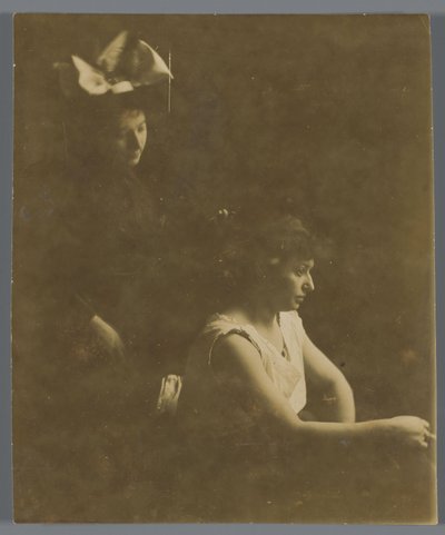Portrait of Marie and Lise Jordan by George Hendrik Breitner