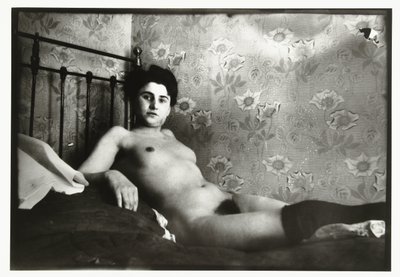 Portrait of a Reclining Female Nude by George Hendrik Breitner
