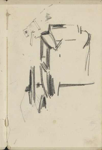 Study, Possibly of the Interior of a Carriage by George Hendrik Breitner