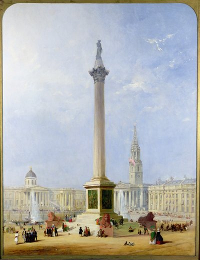 Projected View of Trafalgar Square by George Henry Andrews