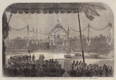 Reception of His Royal Highness the Prince of Wales by the Inhabitants of Toronto, Canada West by George Henry Andrews