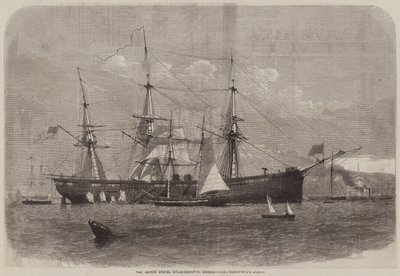 The United States Steam-Corvette, Niagara by George Henry Andrews