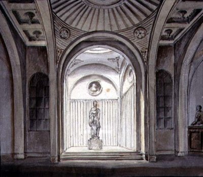 A Sculptural Gallery Interior by George Henry Bailey