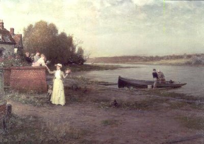 A Few More Fond Farewells, 1890 by George Henry Boughton