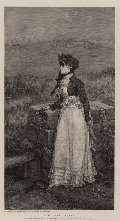 Black-Eyed Susan by George Henry Boughton