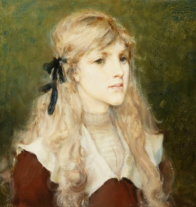 Portrait of Esme Robb by George Henry Boughton