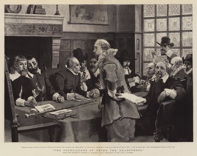 The Councillors of Peter the Headstrong by George Henry Boughton