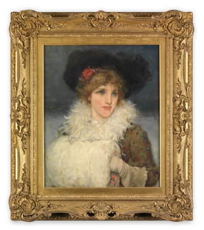 Woman, Half-Length by George Henry Boughton