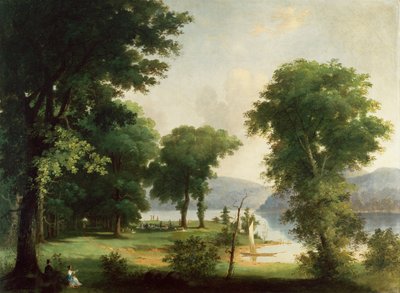 A Day on the Hudson by George Henry Durrie