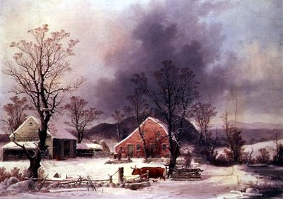 Returning to the Farm by George Henry Durrie