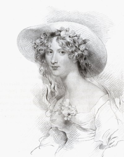 Anna Maria Porter, engraved by Thomas Woolnoth from 