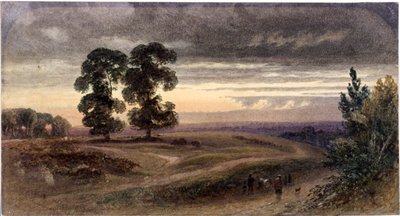 General View of Hampstead, London by George Henry Hine