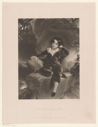 Portrait of Charles William Lambton by George Henry Phillips