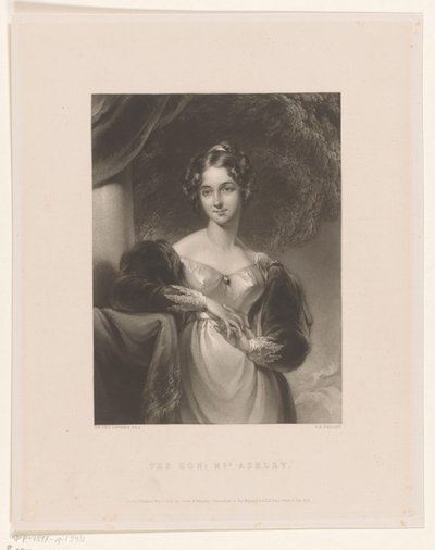 Portrait of Maria Anne Ashley by George Henry Phillips