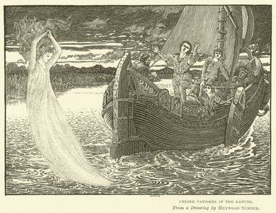 Undine Vanishes in the Danube by George Heywood Maunoir Sumner