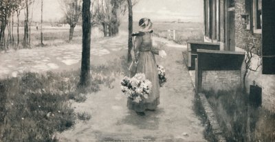 Flower Girl in Holland by George Hitchcock