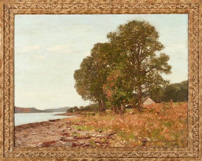 By the Edge of the Loch, Autumn by George Houston