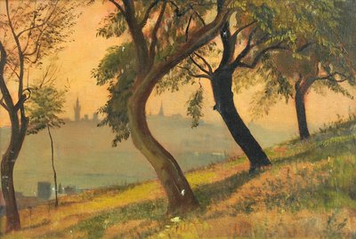 Friedberg in Hessen from the Johannisberg Nauheim by George Howard