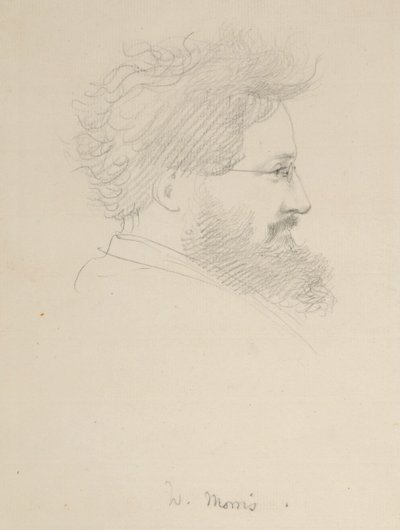 Portrait of William Morris by George Howard