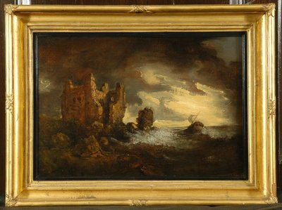 Peele Castle in a Storm, 1805 by George Howland Beaumont