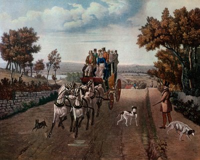 Stage-Coach by George Hunt