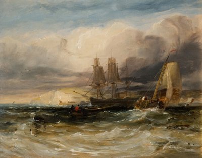 On The Thames - Tilbury Fort by George Hyde Chambers