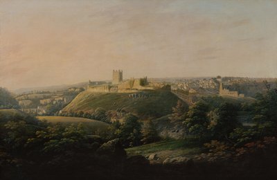 An Extensive View of Richmond, Yorkshire by George I Cuitt