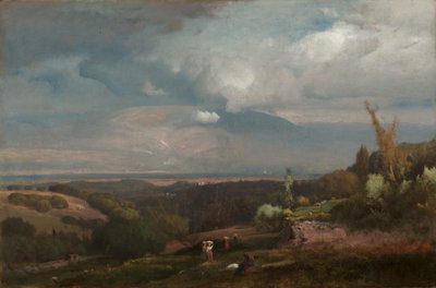 Approaching Storm from the Alban Hills by George Inness