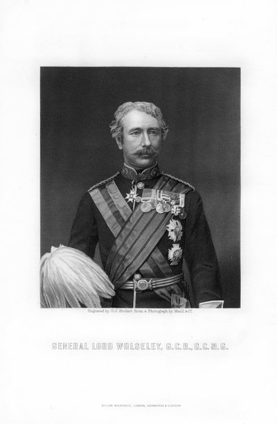 Garnet Joseph Wolseley, 1st Viscount Wolseley, British Field Marshal by George J. Stodart