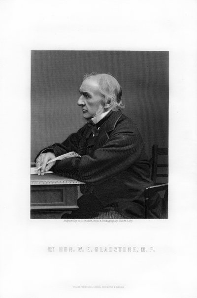 William Ewart Gladstone, British Liberal Party Statesman and Prime Minister by George J. Stodart
