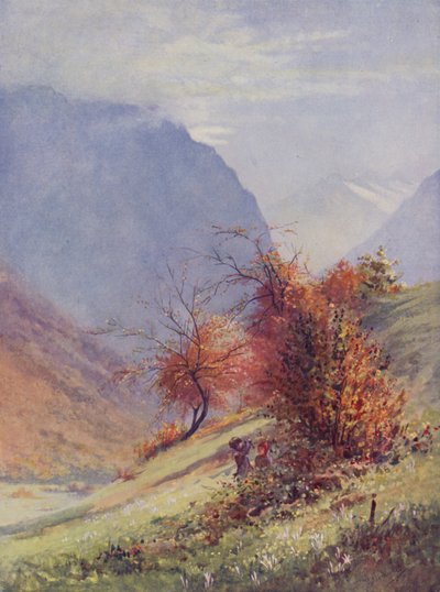 Autumn in Alpland by George Jackson Flemwell