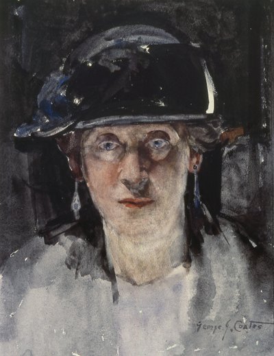Dora Meeson Coates, Wife of the Artist by George James Coates