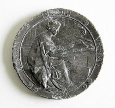 Royal Institute of British Architects Medal Awarded for the Essay and Measured Drawing, 1907 by George James Frampton