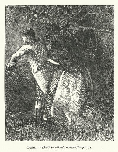 Illustration for She Stoops To Conquer (engraving) by George John Pinwell