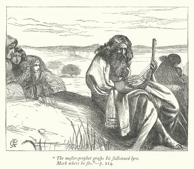 Illustration for The Captivity by George John Pinwell