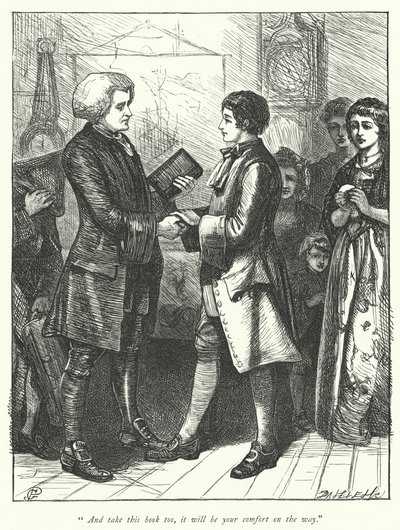 Illustration for The Vicar of Wakefield by George John Pinwell