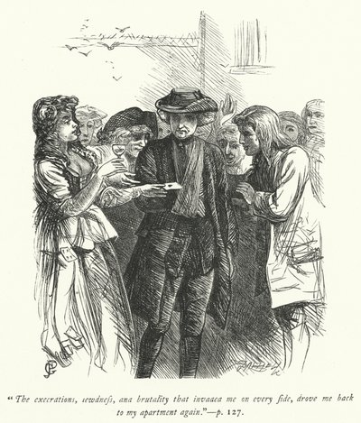 Illustration for The Vicar of Wakefield by George John Pinwell