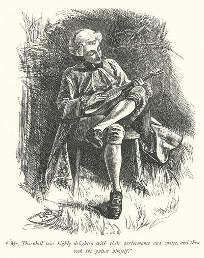 Illustration for The Vicar of Wakefield (engraving) by George John Pinwell