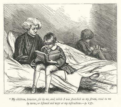 Illustration for The Vicar of Wakefield (engraving) by George John Pinwell