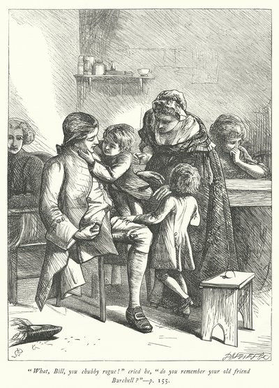 Illustration for The Vicar of Wakefield by George John Pinwell