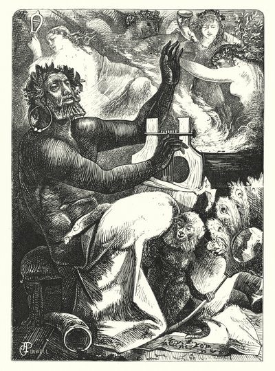Pan Vinctus - Pan Victor by George John Pinwell
