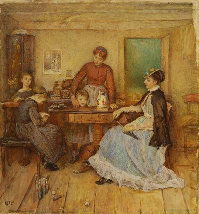 Visiting Day by George John Pinwell