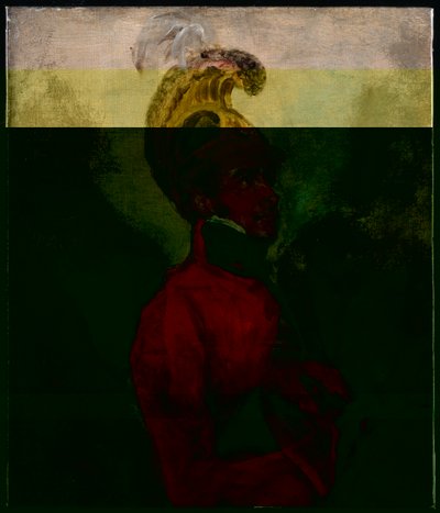 An Officer of the Life Guards, circa 1815 by George Jones