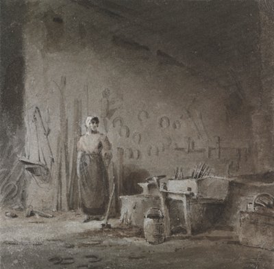 Interior of a Blacksmith